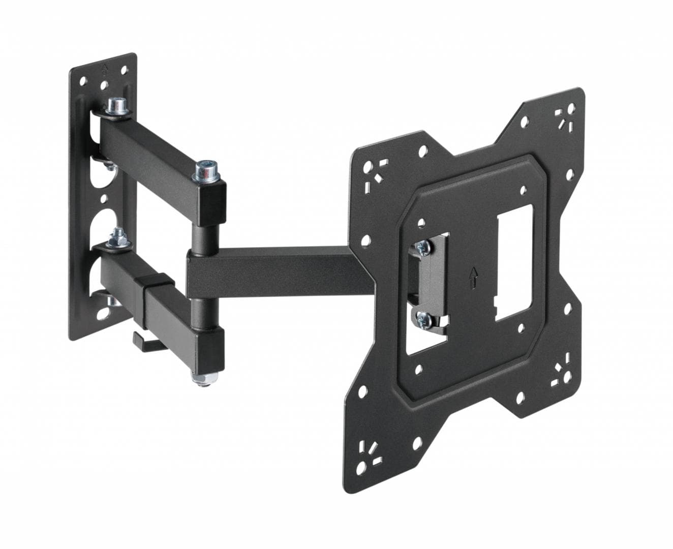 Suport TV Serioux LCD/LED, TV68-223, compatibilitate  dimensiune ecran 23"-43", material otel, VESA:100x100, 100x200, 200x100, 200x200, greutate maximă suportata: 30 kg, profil: 56~378mm, inclinare: ＋3°～-10°, pivotare: +90°~-90°, management cabluri, negru