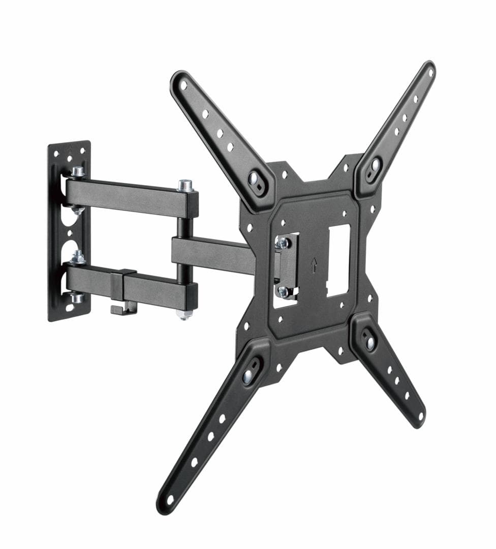 Suport TV Serioux LCD/LED, TV68-443, compatibilitate  dimensiune ecran 23"-55", material otel, VESA:100x100, 100x200, 200x100, 200x200, 300x200, 400x200, 300x300, 400x300, 400x400, greutate maximă suportata: 30 kg, profil: 60~382mm, inclinare: ＋3°～-10°, pivotare: +90°~-90°, management cabluri, negru