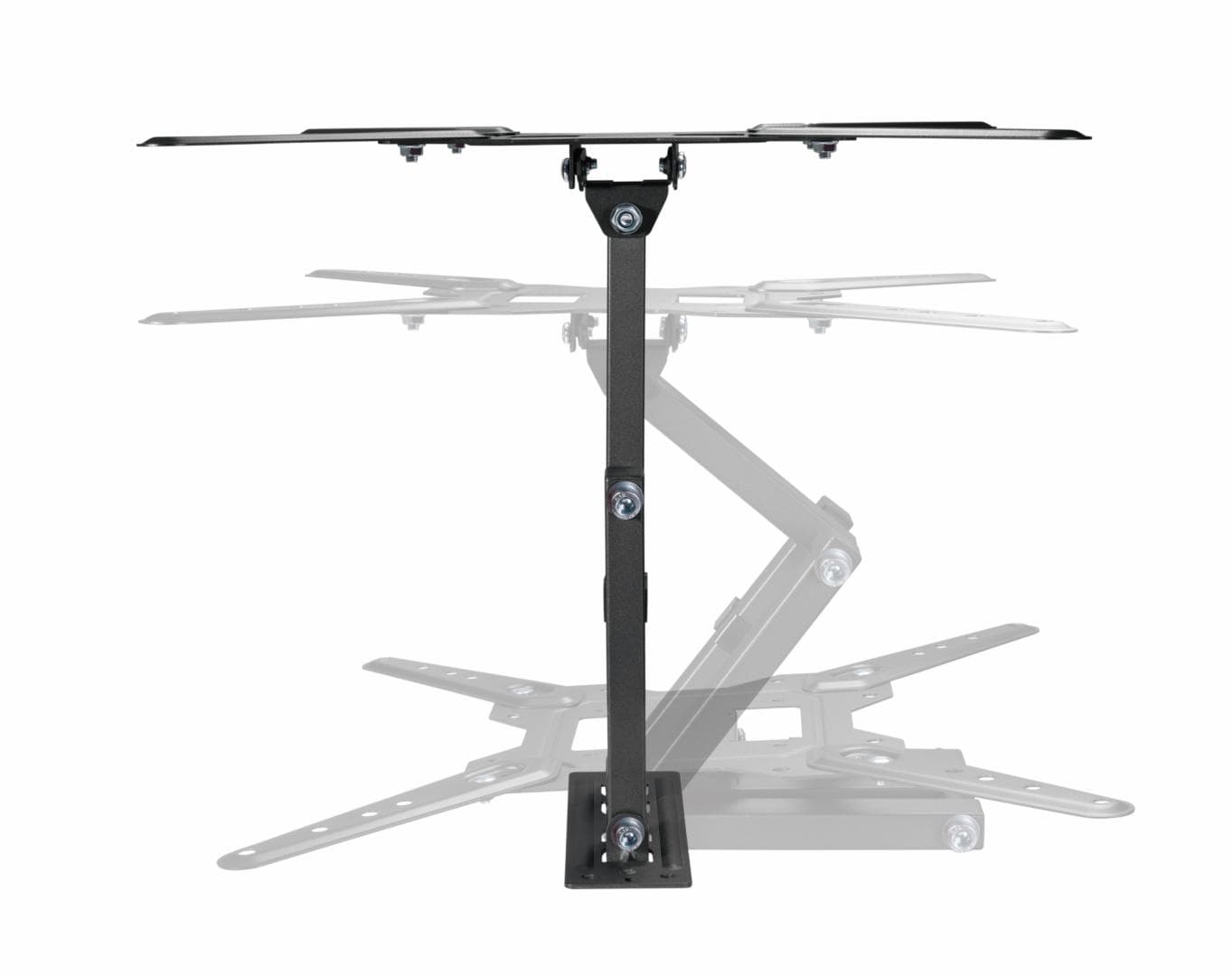 Suport TV Serioux LCD/LED, TV68-443, compatibilitate  dimensiune ecran 23"-55", material otel, VESA:100x100, 100x200, 200x100, 200x200, 300x200, 400x200, 300x300, 400x300, 400x400, greutate maximă suportata: 30 kg, profil: 60~382mm, inclinare: ＋3°～-10°, pivotare: +90°~-90°, management cabluri, negru