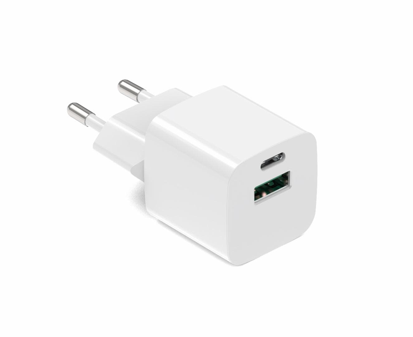 INCARCATOR SERIOUX 30W USB-C & USB-A de perete, Alimentator/încărcător cu USB, Ieșire USB-C: USB-C: 5V/3A, 9V/3A, 12V/2,5A, 15V/2,0A, 20V1,5A (30W) PPS: 3,3V-11V/3,0A, 3,3V-16,0V/2,0A (33W), USB-A: 5V/3A, 9V/2A, 12V/1,5A (18W) USB-C+USB-A: 5V/3A (15W)