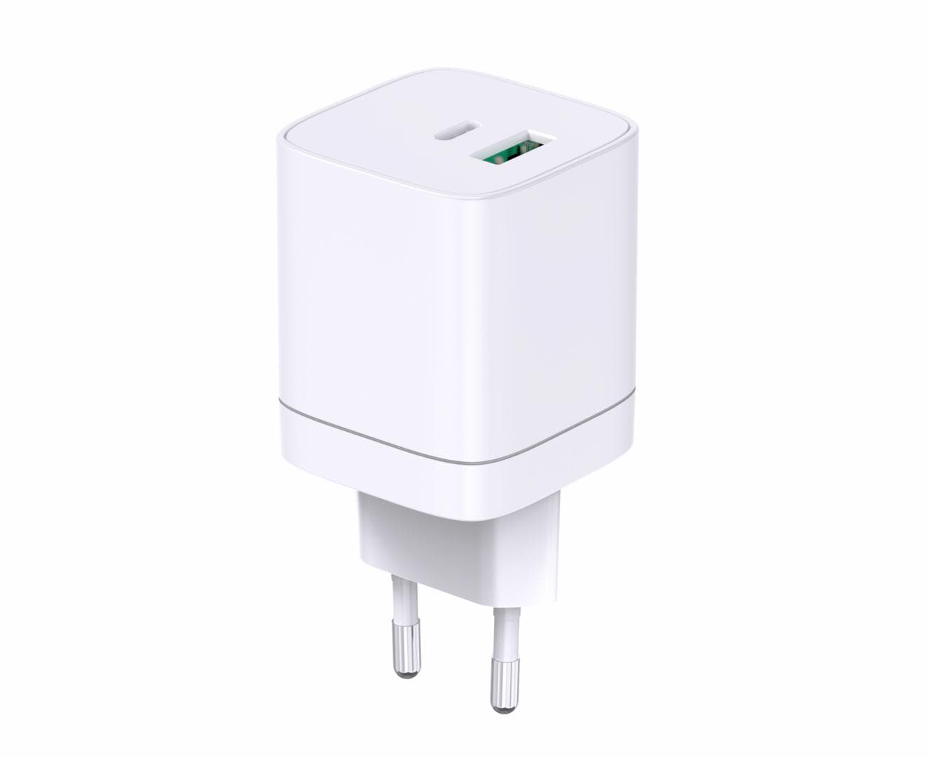 INCARCATOR SERIOUX 45W USB-C & USB-A de perete, USB-C: 5V/3A, 9V/3A, 12V/3A, 15V/3A, 20V/2,25A (45W) PPS: 3,3-11V/4,05A (45W), USB-A: 5V/3A, 9V/2A, 12V/1,5A (18W) USB-C+USB-A: 30W+12W=42W max.