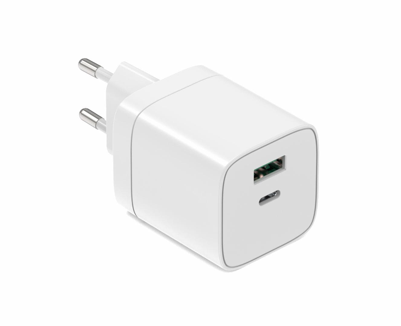 INCARCATOR SERIOUX 45W USB-C & USB-A de perete, USB-C: 5V/3A, 9V/3A, 12V/3A, 15V/3A, 20V/2,25A (45W) PPS: 3,3-11V/4,05A (45W), USB-A: 5V/3A, 9V/2A, 12V/1,5A (18W) USB-C+USB-A: 30W+12W=42W max.