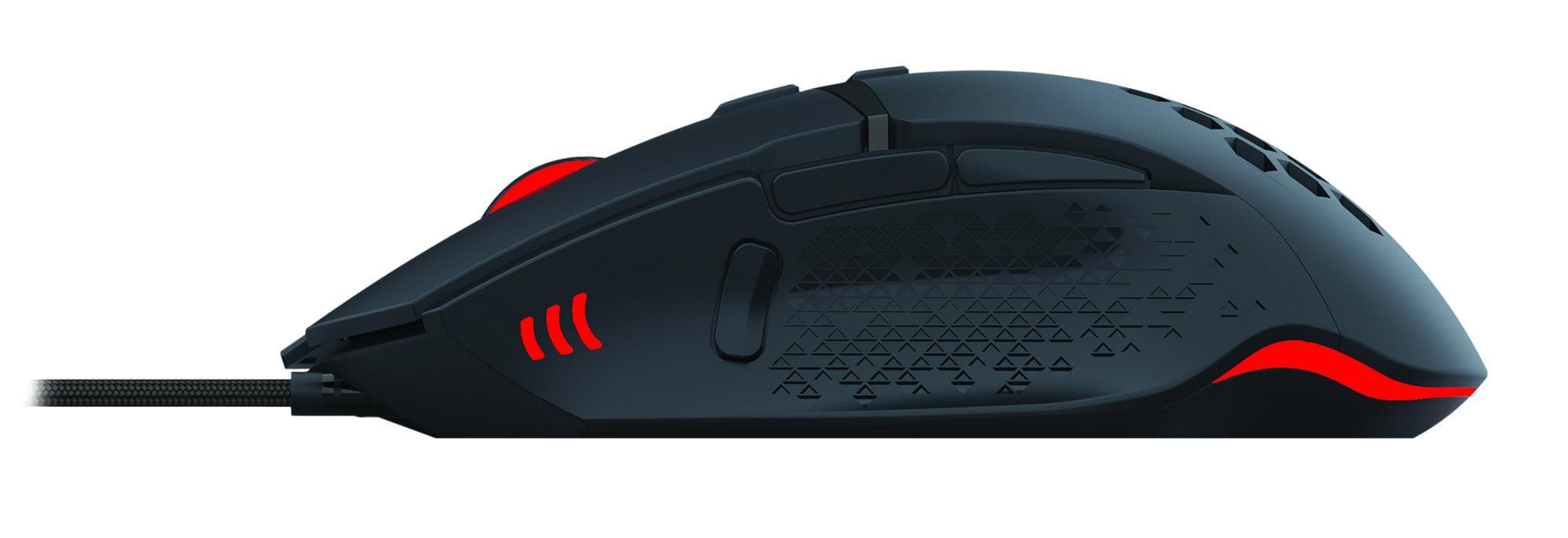 Kit Gaming Serioux Tobis 3 in 1, Tastatura de gaming, 104 taste, 7 taste Anti-ghosting, design slim, iluminare rainbow, structura metalica + taste negre, suport telefon, cablu USB 1.5M PVC, plug and play; Mouse gaming, senzor Sunplus 192, 1000-6400 DPI, switch HUANO, pana la 20 milioane de