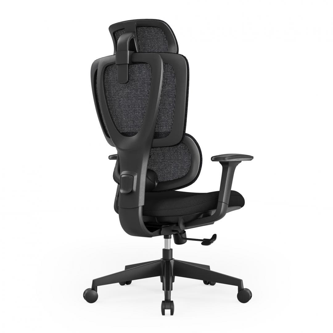 Scaun birou Serioux Aeromesh, Dimensiuni (LxAxÎ): 68,5x67x111-119cm, Capacitate greutate: 150 kg, Material suprafață: Material plasă, Material cadru: Fibră de sticlă de înaltă rezistență, Tip cotieră: Cotieră 3D, Tip pârghie pneumatică: Sistem de ridicare pe gaz clasa 3 de 85 mm