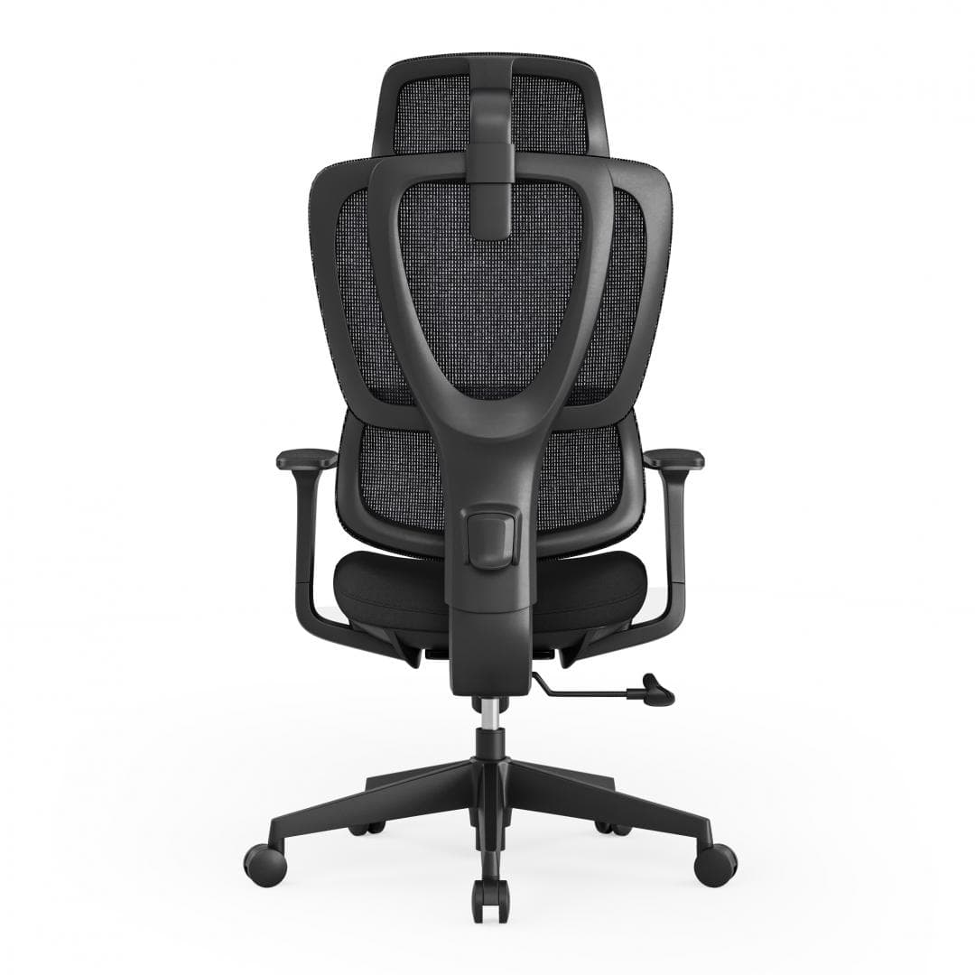 Scaun birou Serioux Aeromesh, Dimensiuni (LxAxÎ): 68,5x67x111-119cm, Capacitate greutate: 150 kg, Material suprafață: Material plasă, Material cadru: Fibră de sticlă de înaltă rezistență, Tip cotieră: Cotieră 3D, Tip pârghie pneumatică: Sistem de ridicare pe gaz clasa 3 de 85 mm