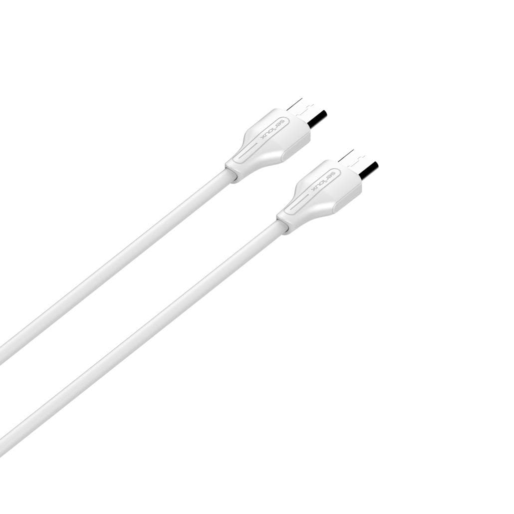 Cablu Serioux TYPE-C - TYPE-C 1M60W.Lungime: 100 cm, Ieșire: 65W, tip cablu: USB-C la USB-C, culoare: Alb, funcție: încărcare și sincronizare