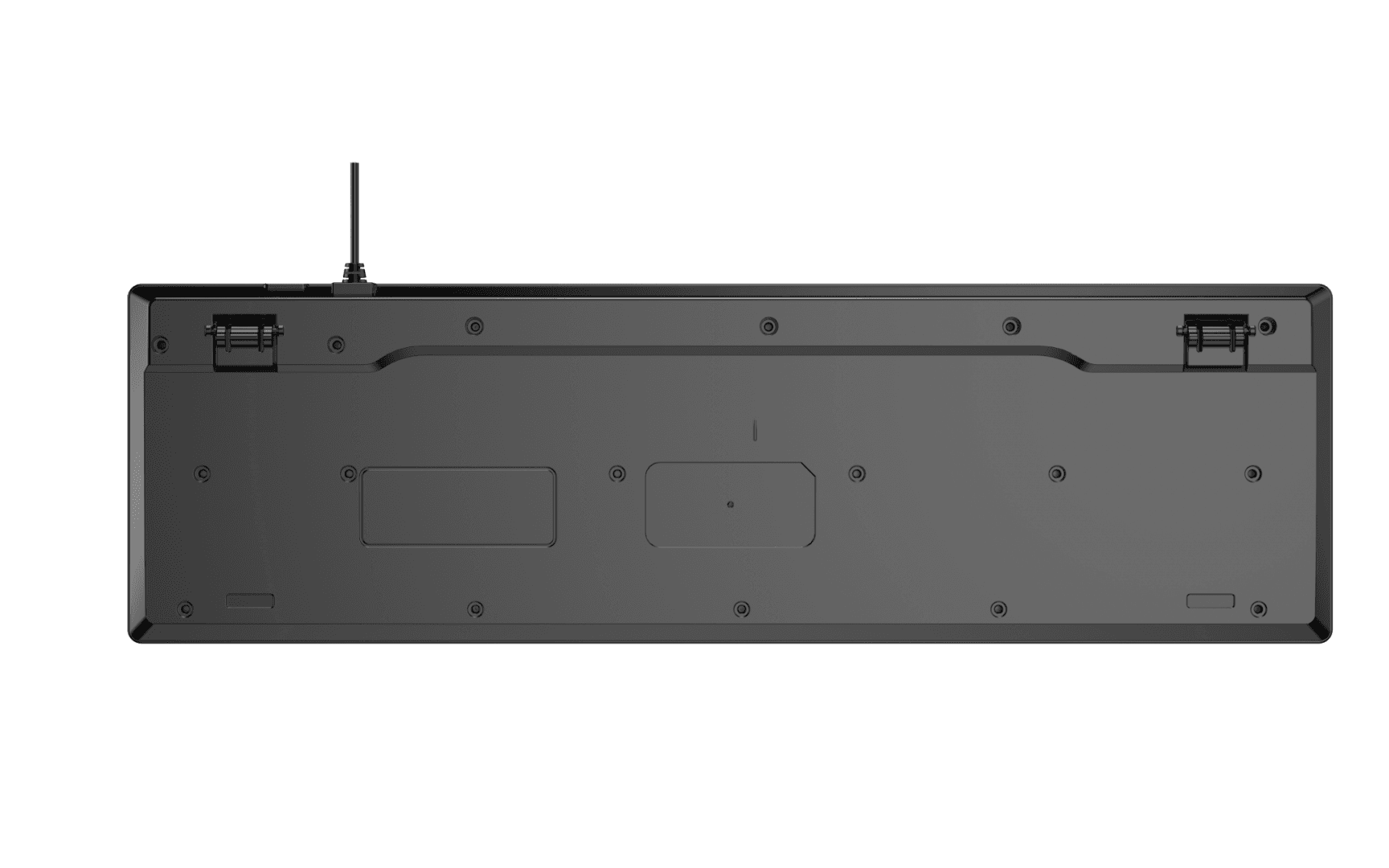 Tastatura Serioux cu fir, interfata USB, 104 taste, material ABS, US Layout, lungime cablu 1.5m PVC, dimensiuni 429*128*20mm; 416g, negru