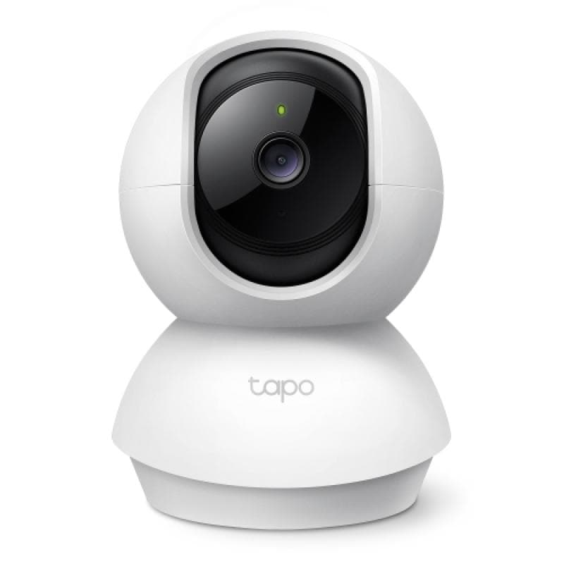 Pan/Tilt Home Security Wi-Fi Camera SPEC: 1080p, 2.4 GHz, Horizontal 360º FEATURE: Pan/Tilt, Smart Detection and Notifications (motion, people, baby crying), Motion Tracking, Sound and Light Alarm, Remote Control, Two-Way Audio, Voice Control (Works with Google Assistant and Alexa), Local Storage