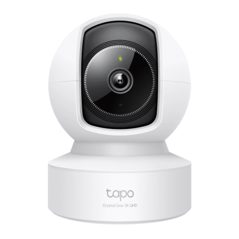 Pan/Tilt AI Home Security Wi-Fi Camera SPEC: 2K QHD (2560x1440), 2.4 GHz, Horizontal 360º, 1 × Ethernet Port FEATURE: Pan/Tilt, Smart AI Detection and Notifications (motion, people, pets, cars, baby crying, abnormal sound), Motion Tracking, Sound and Light Alarm, Remote Control, Two-Way Audio, Voice