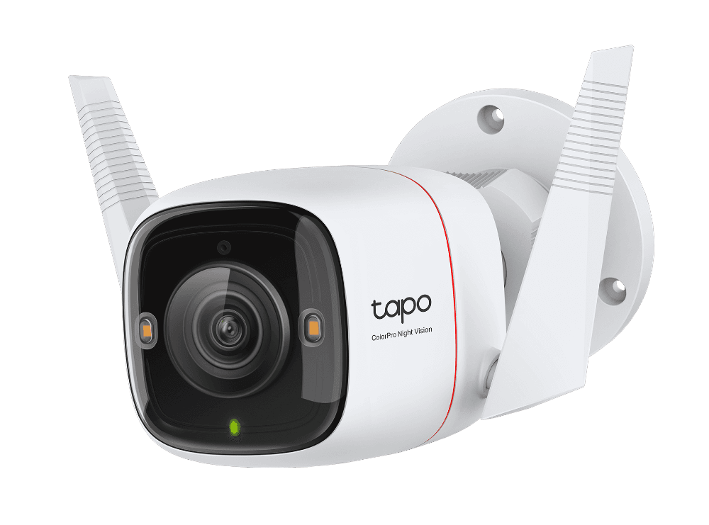 Camera Supraveghere WIFI, wireless TAPO C325WB, Senzor: 1/1.79" Progressive Scan CMOS, Rezolutie: 2K QHD 4MP, Lentila: F/NO: 1.0±5%; Distanță focală: 4.58mm±5%, Unghi vizualizare: 127°, Night Vision ColorPro, Weatherproof: IP66, Standarde si protocoale: IEEE 802.11b/g/n, 2.4 GHz, Dimensiuni: 148.7 x