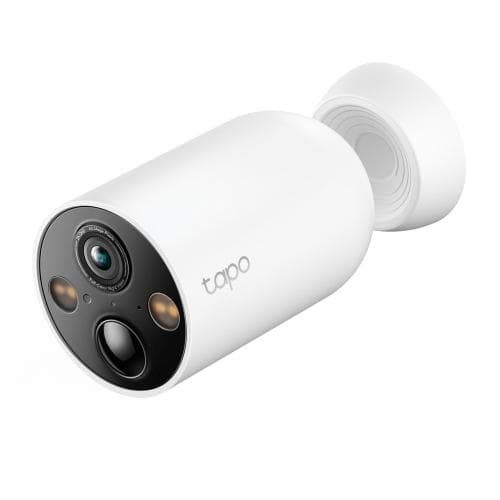 TP-LINK Tapo C425 Smart Wire-Free Indoor/Outdoor Security Camera, Senzor Starlight CMOS cu scanare progresivă de 1/3”, Lungime focală: 2.1 mm, Apertură: F2.1, Câmpul de vizualizare: 150° (diagonală), 134°(orizontală), 77°(verticală), rezolutie maxima 2K QHD 4MP (2560 × 1440 px), 15/20/(25/30)fps