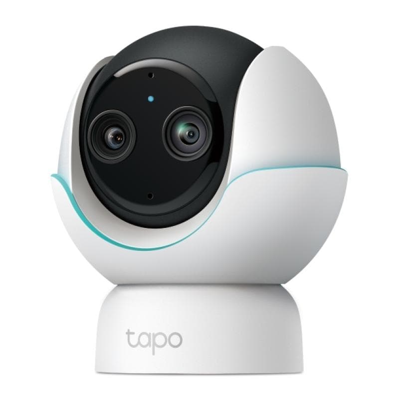 Dual-Lens Smart Baby Camera SPEC:2K QHD (2560x1440) &1080p (1920×1080), 2.4G/5GHz, Bluetooth 5.0, Horizontal 360º FEATURE: Dual Lens, Pan/Tilt, Smart AI Detection (covered face, baby crying, safety fence, baby snap, motion, people, pets, abnormal sound), Baby Tracking, Customizable Night Vision