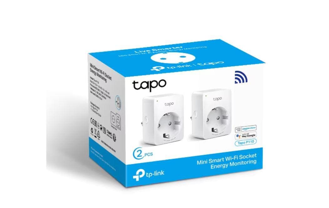 TP-LINK MINI SMART WI-FI SOCKET P110 2PK