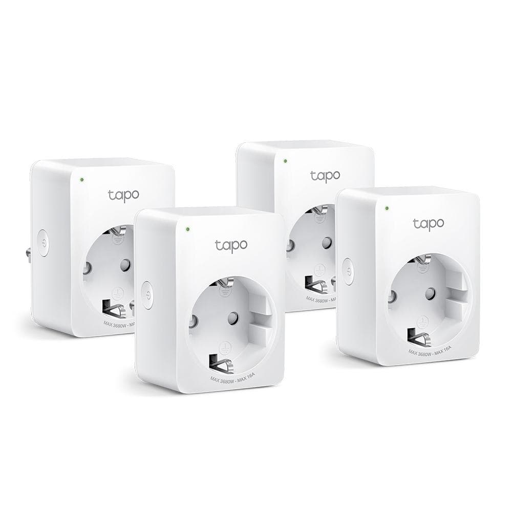 TP-Link MINI SMART WI-FI SOCKET TAPO P110(4-PACK), Protocol: IEEE 802.11b/g/n, Bluetooth 4.2 (doar pentru onboarding), 2.4 GHz, Cerințe de sistem: Android 4.4 sau o versiune mai recentă, iOS 9.0 sau o versiune mai recentă, Cerinte de alimentare: AC 220-240 V~50/60 Hz 10 A.