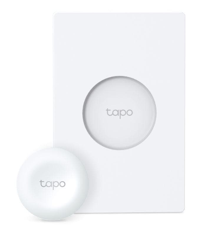 TP-LINK TAPO S200D intrerupator inteligent cu baza(NECESITA HUB TAPO), Standarde și Protocoale: 868Mhz / 922MHz, Cerințe de sistem: iOS 10+, Android 5.0+, 86 × 86 × 23.7 mm, alimentare: Baterie CR2032.