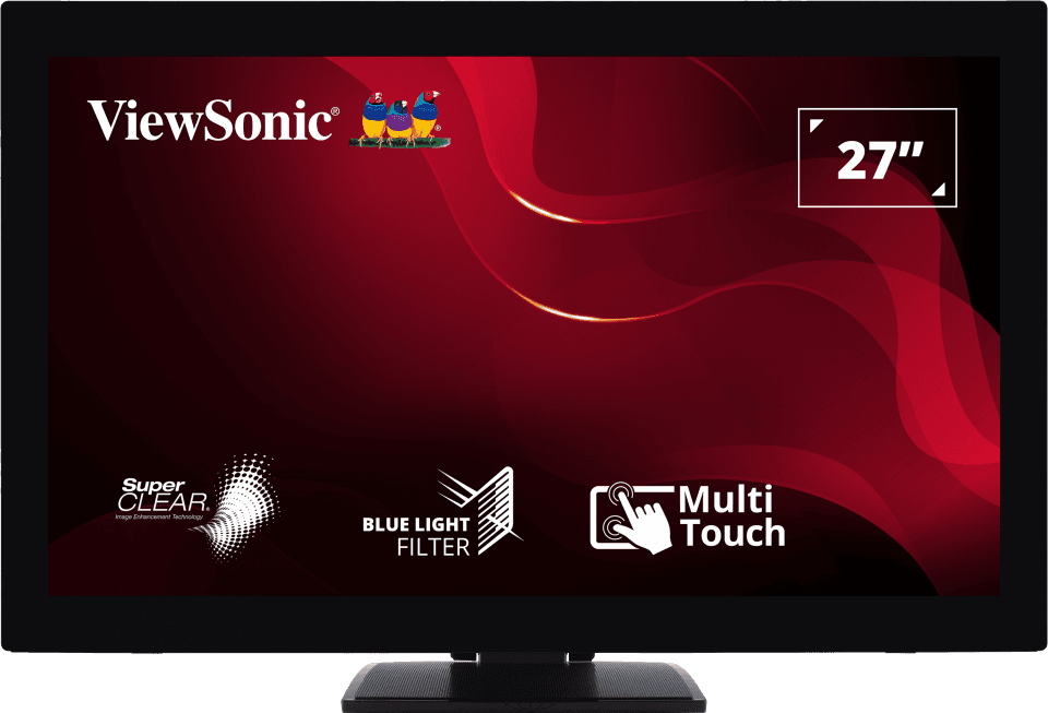 Monitor ViewSonic 27" TD2760, Touch: 10pts, Diagonal (inch): 27, Diagonal (cm): 69, Aspect ratio: 16:9, Panel: VA, Resolution: 1920x1080, Refresh Rate: 60Hz, Response time GtG: 6ms, Brightness (max): 250 cd/㎡, Contrast (static) : 3000:1, Viewing angle: 178°/178°, Color Gamut Type: NTSC