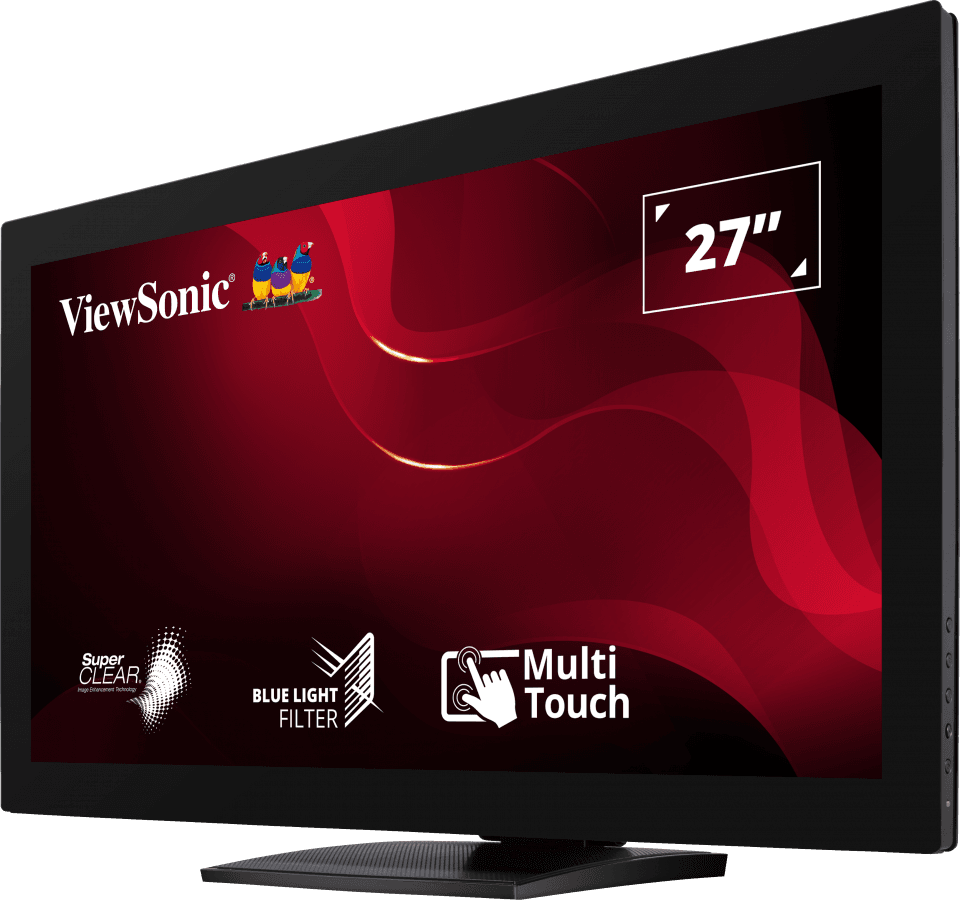 Monitor ViewSonic 27" TD2760, Touch: 10pts, Diagonal (inch): 27, Diagonal (cm): 69, Aspect ratio: 16:9, Panel: VA, Resolution: 1920x1080, Refresh Rate: 60Hz, Response time GtG: 6ms, Brightness (max): 250 cd/㎡, Contrast (static) : 3000:1, Viewing angle: 178°/178°, Color Gamut Type: NTSC