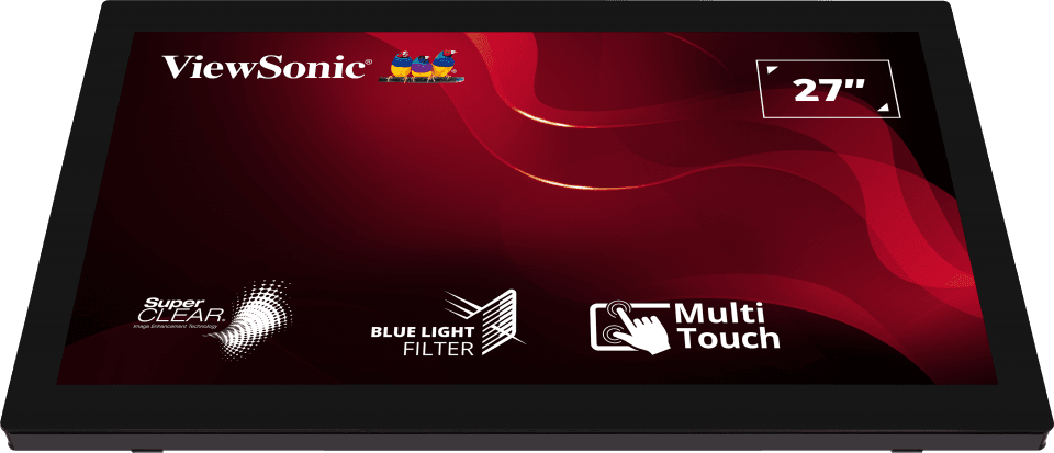 Monitor ViewSonic 27" TD2760, Touch: 10pts, Diagonal (inch): 27, Diagonal (cm): 69, Aspect ratio: 16:9, Panel: VA, Resolution: 1920x1080, Refresh Rate: 60Hz, Response time GtG: 6ms, Brightness (max): 250 cd/㎡, Contrast (static) : 3000:1, Viewing angle: 178°/178°, Color Gamut Type: NTSC