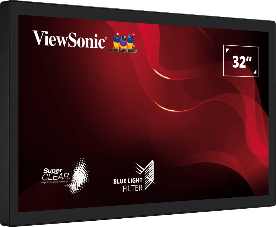 Monitor ViewSonic 32" TD3207, Touch: 10pts, Diagonal (inch): 32, Diagonal (cm): 81, Aspect ratio: 16:9, Panel: VA, Resolution: 1920x1080, Refresh Rate: 60Hz, Response time GtG: 5ms, Brightness (max): 450 cd/m², Contrast (static) : 3000:1, Contrast (dynamic): 50M:1, Viewing angle: 178°/178°