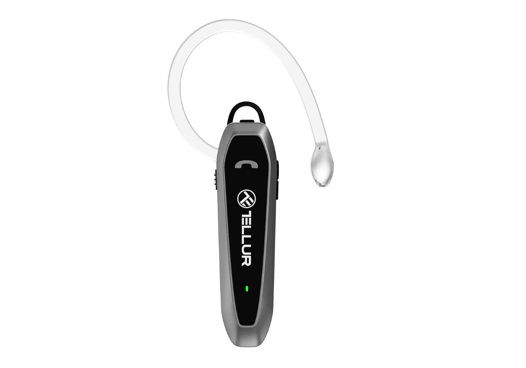 Casca BT Tellur Vox 100, raza wireless până la 10 m, frecventa 2,4 GHz, clasa 2, timp de vorbire până la 22 de ore, timp de așteptare până la 50 de zile, baterie 180mAh, sensibilitate difuzor 101±3dB la 1 kHz, negru