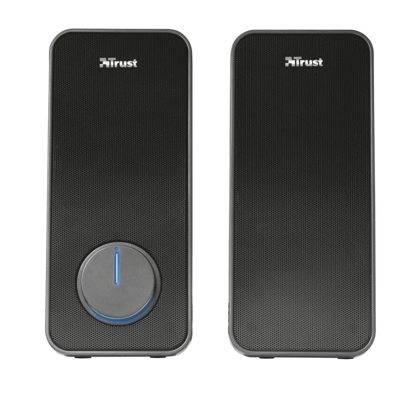 Boxe Stereo Trust Arys 2.0 Speaker Set, 28W, negru