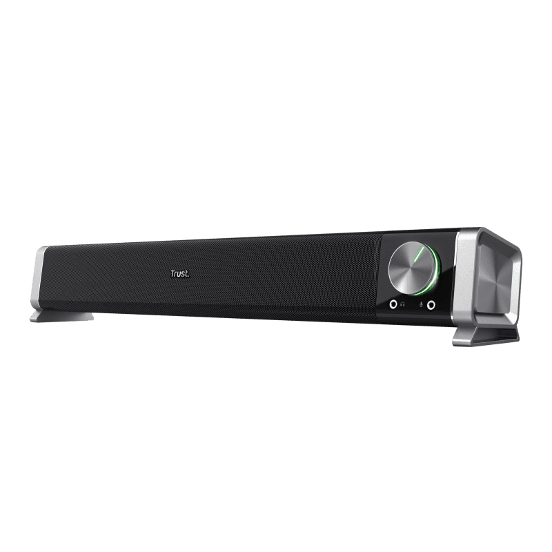 Soundbar Trust Asto, putere maxima 12W, frecventa raspuns 20 Hz, 20.000 Hz, negru
