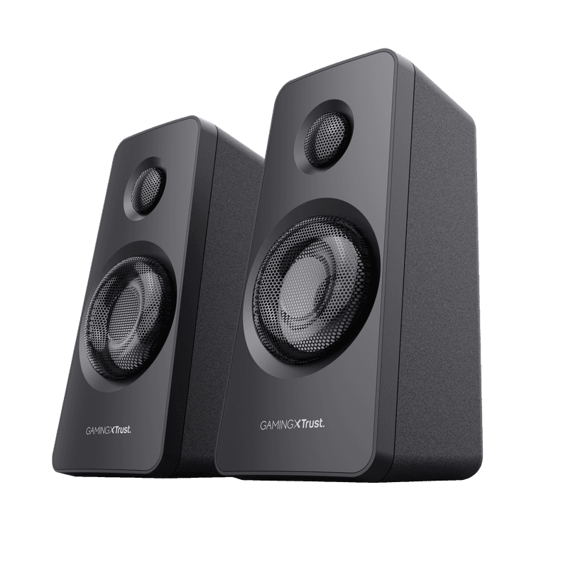 Sistem 2.1Trust GXT629 Tytan cu fir, USB 2.1, putere maxima RMS 120W, frecventa raspuns 20 Hz - 20.000 Hz, negru