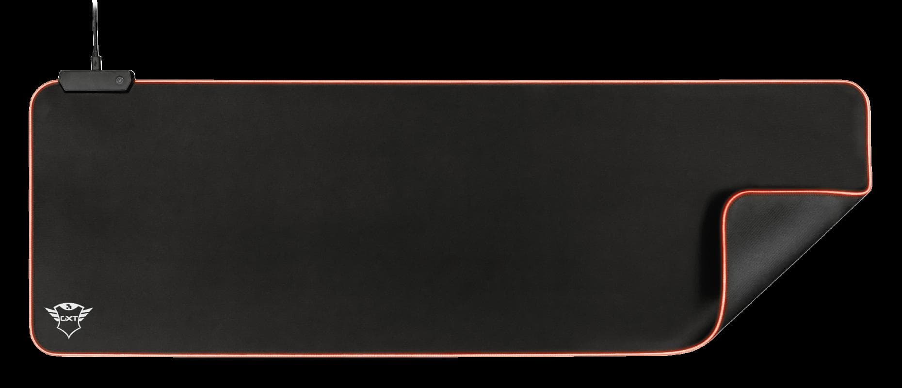 Mouse pad Trust GXT 764 Glide-Flex Flexible RGB, XXL, negru