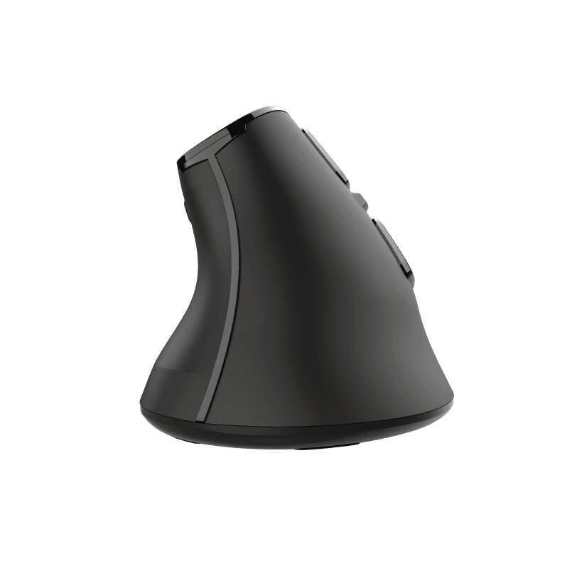 Mouse Trust Voxx, Rechargeable Ergonomic Wireless, negru