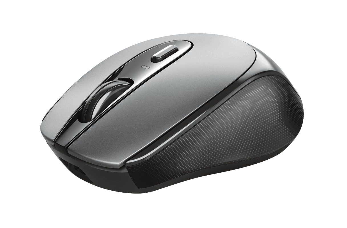 Mouse Trust Zaya, Wireless, negru