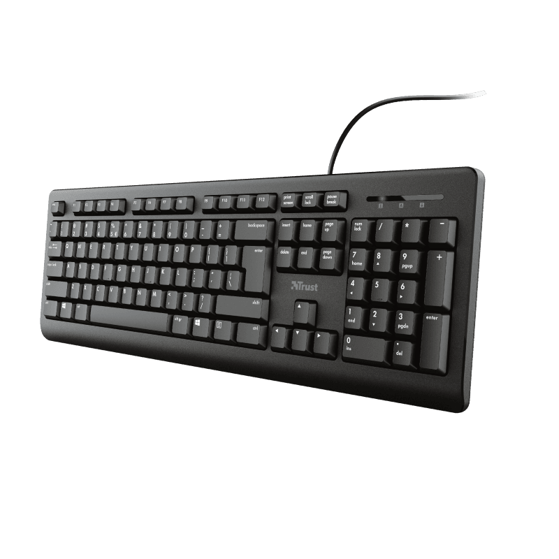 Tastatura Trust Primo, wired, negru