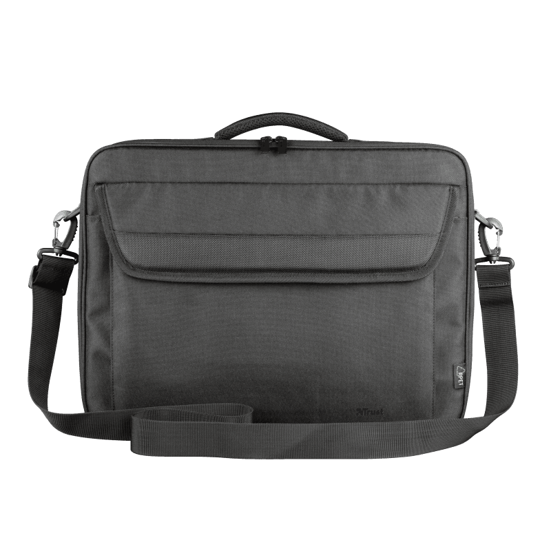 Geanta Trust Atlanta Carry Bag for 15.6" laptop  General Type of bag carry bag Number of compartments 4 Max. laptop size 16 " Max. weight 20 kg Height of main product (in mm) 390 mm Width of main product (in mm) 320 mm Depth of main product (in mm) 60 mm Total weight 475 g Weight of main unit 475 g