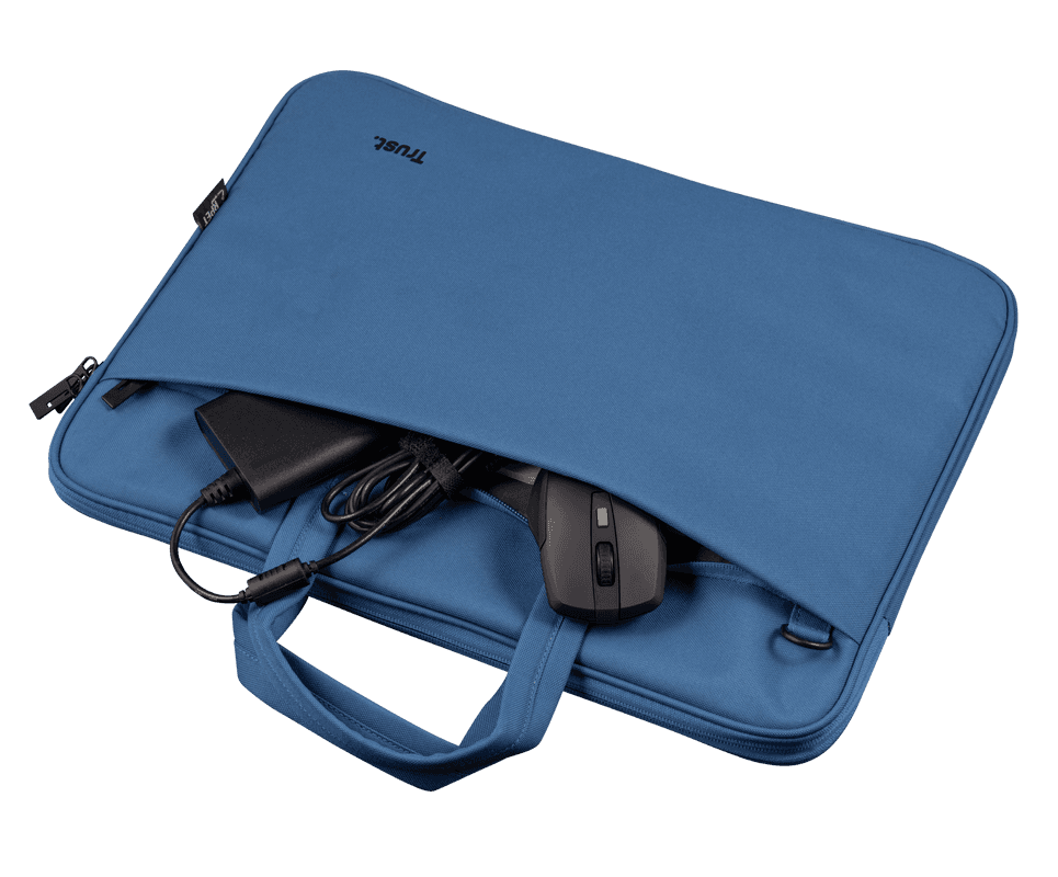 Geanta laptop Trust Bologna Eco 16", albastru