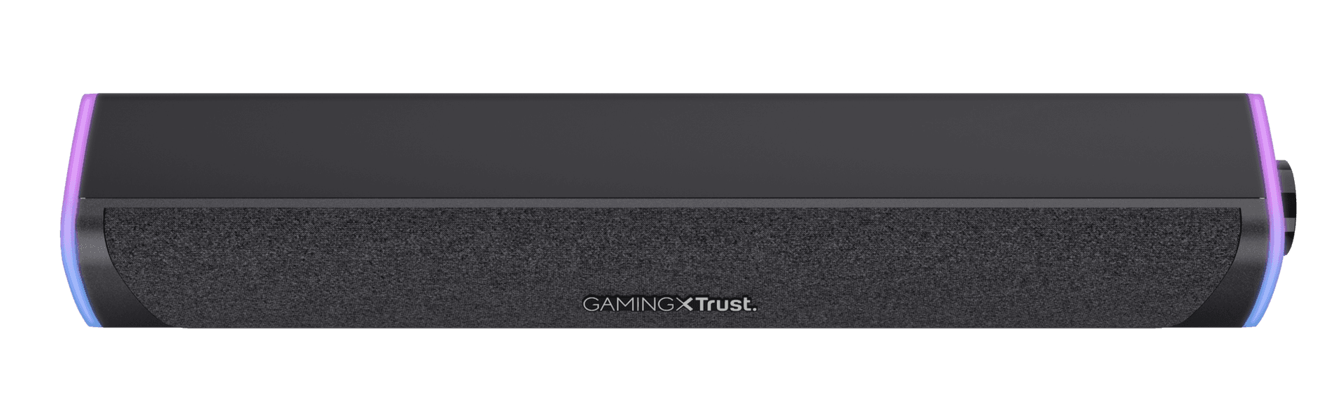 Soundbar Trust GXT 620 Axon, puetere (RMS) 6W, frecventa 20 Hz - 20.000 Hz, audio input 3.5mm (1.4m), iluminare RGB, alimentare prin USB,  negru