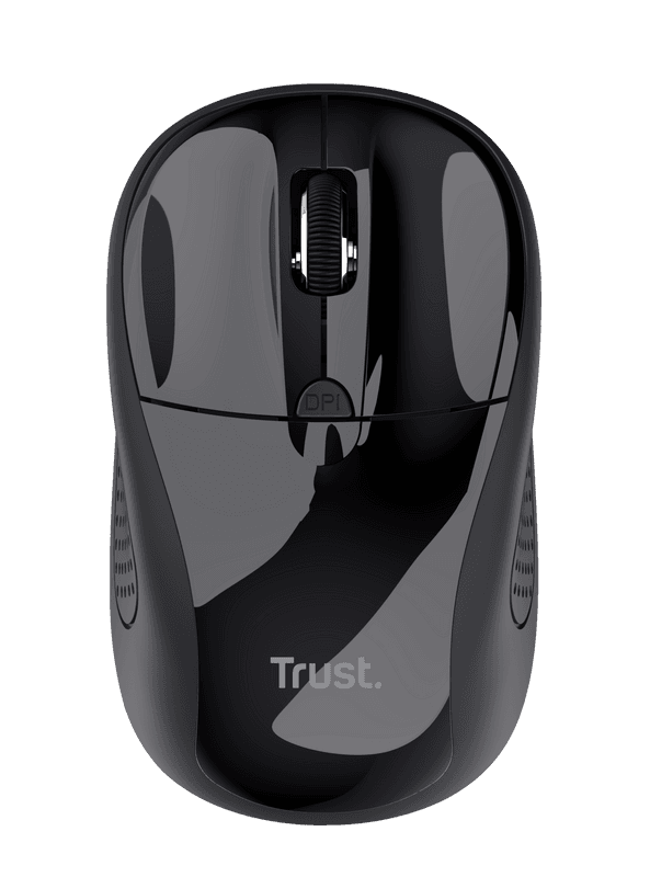 Mouse Trust Wireless, rezolutie maxima 1600 DPI, negru