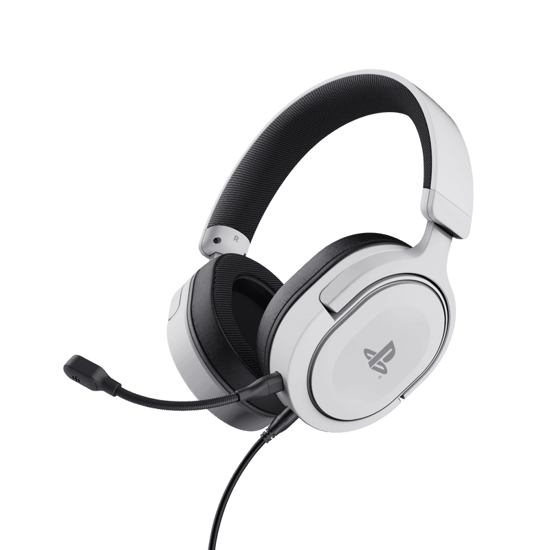 Casti gaming TrustGXT 490P Fayzo cu fir, interfata USB 2.0, frecventa de raspuns 100 Hz - 17.000 Hz, sensivitate 90 dB, alb