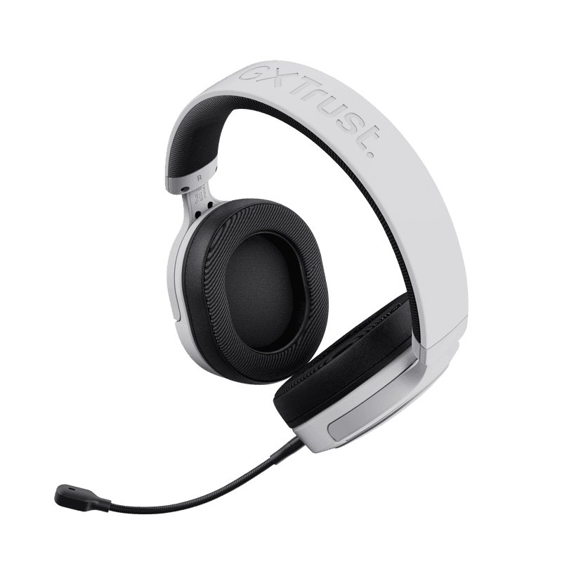 Casti gaming TrustGXT 490P Fayzo cu fir, interfata USB 2.0, frecventa de raspuns 100 Hz - 17.000 Hz, sensivitate 90 dB, alb