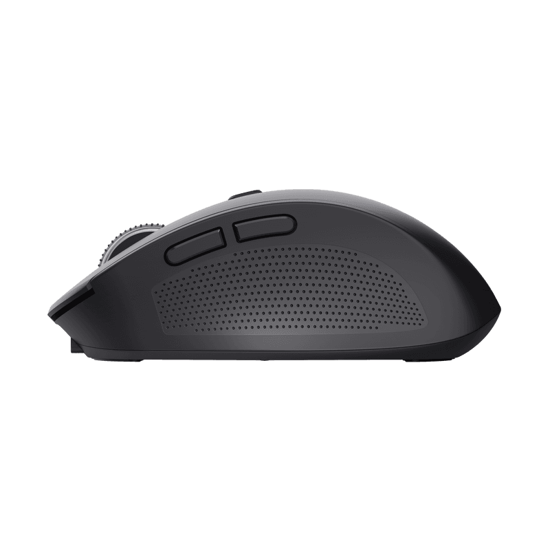 Mouse Trust Ozaa compact, rezolutie maxima 3200 DPI, interfata USB-A, USB-C, negru