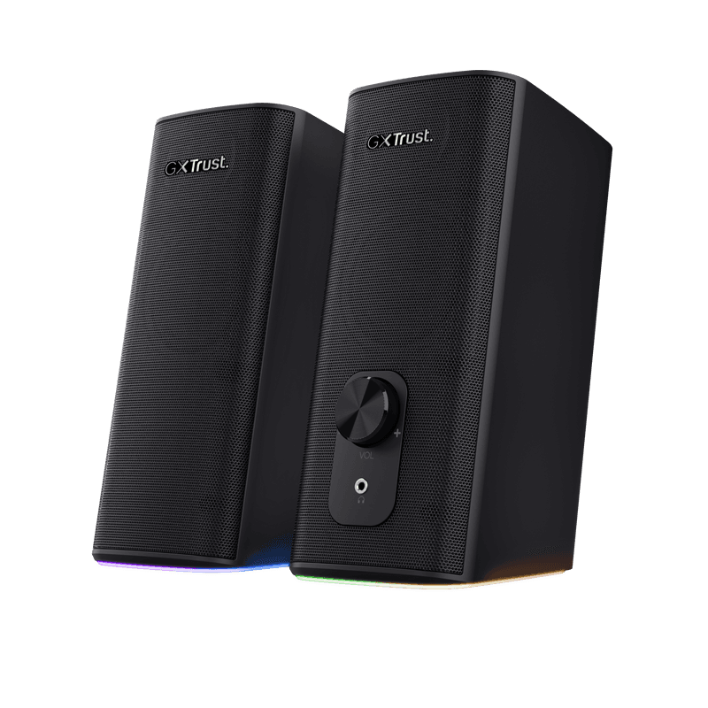 Boxe Trust GXT 612 Cetic, putere maxim iesire 18W, frecventa de raspuns 20 Hz - 20.000 Hz, impendanta 10000 Ohm, negru