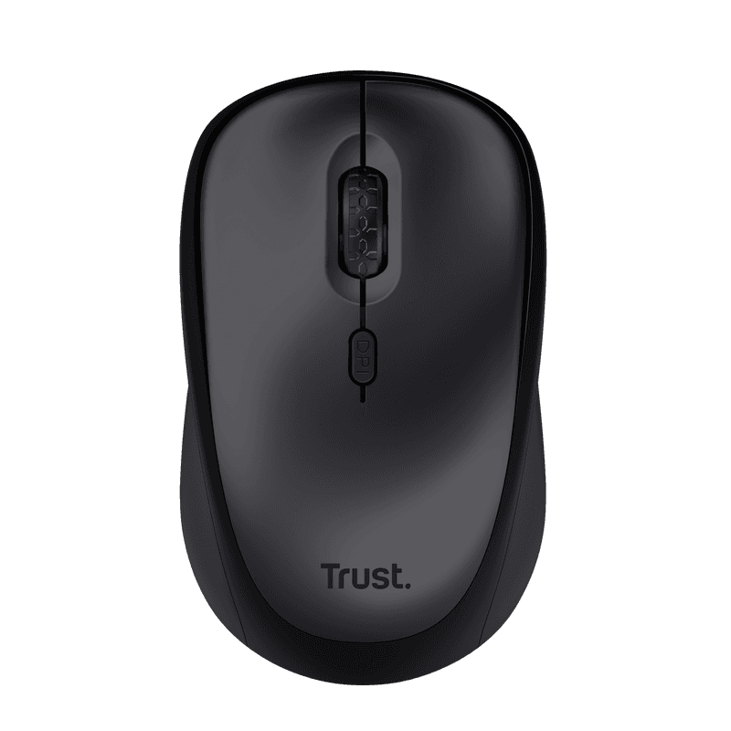 Kit Geanta de laptop Trust Bologna pentru laptop-uri cu diagonala de pana la 16", mouse Trust wireless, negru
