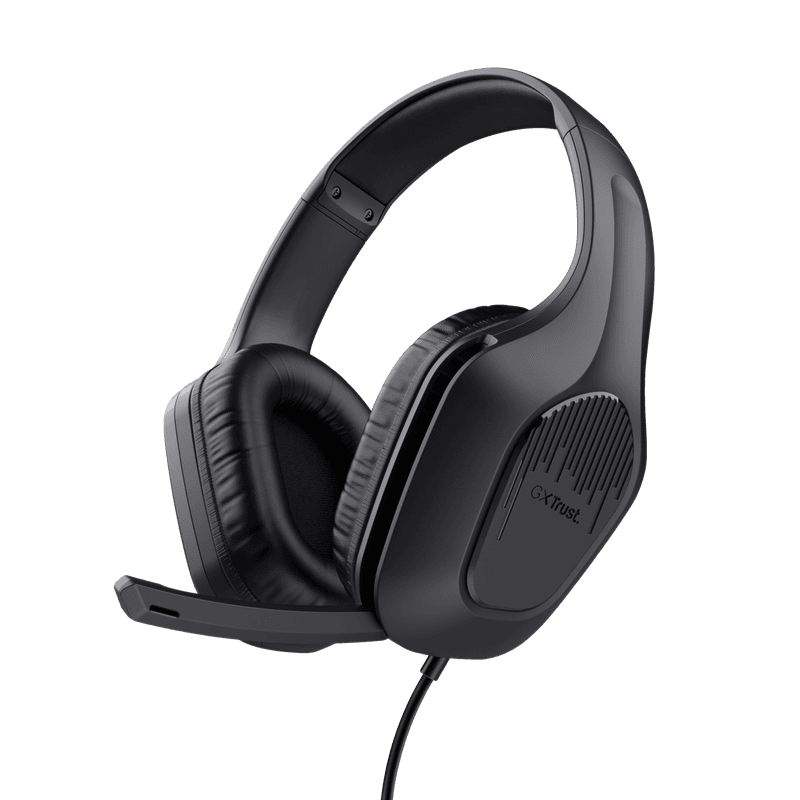 Casti gaming Trust GXT 415 Zirox cu fir, negru
