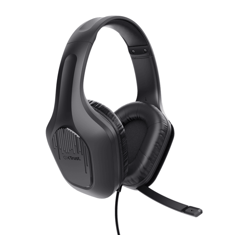 Casti gaming Trust GXT 415 Zirox cu fir, negru