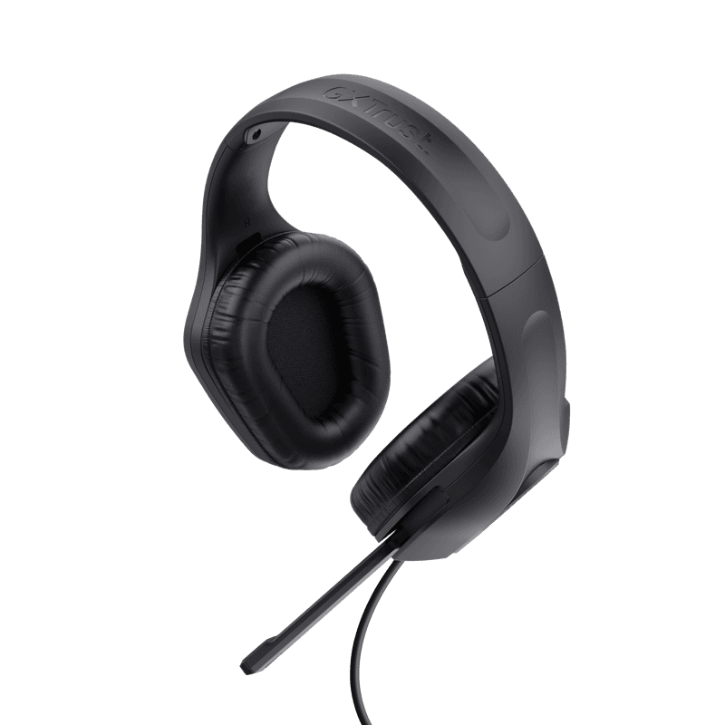 Casti gaming Trust GXT 415 Zirox cu fir, negru