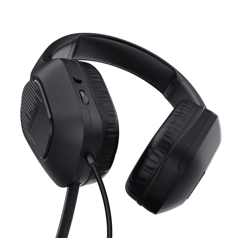 Casti gaming Trust GXT 415 Zirox cu fir, negru