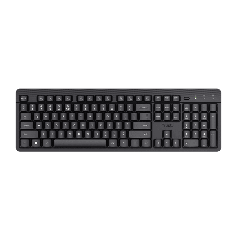 Tastatura Trust Ody II Wireless, negru