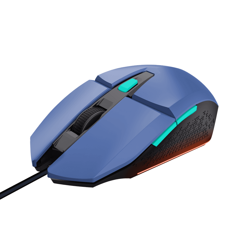 Mouse Trust GXT110W Felox cu fir 400 DPI, albastru