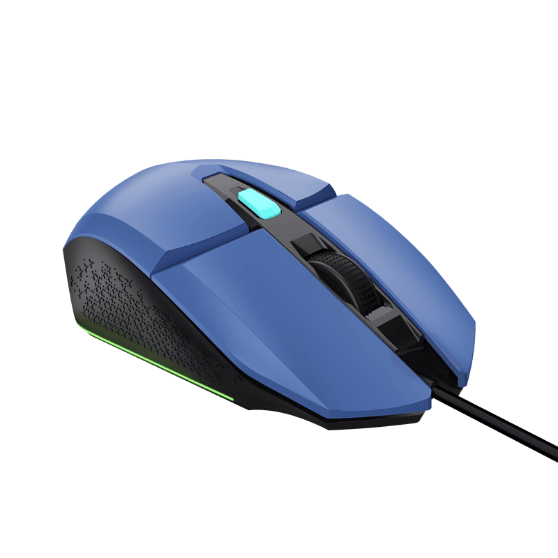 Mouse Trust GXT110W Felox cu fir 400 DPI, albastru