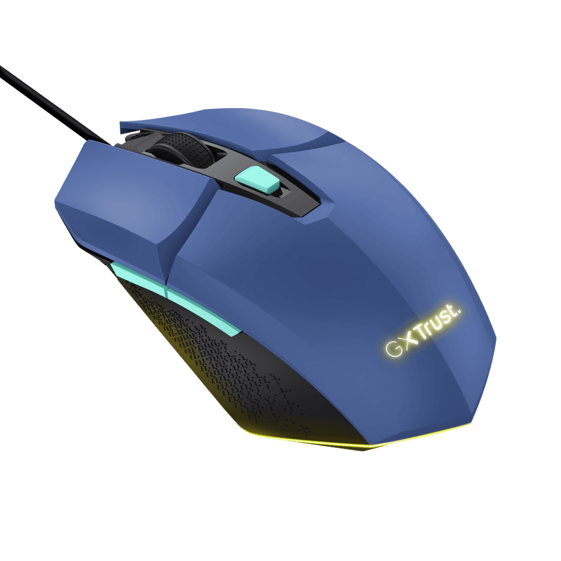 Mouse Trust GXT110W Felox cu fir 400 DPI, albastru