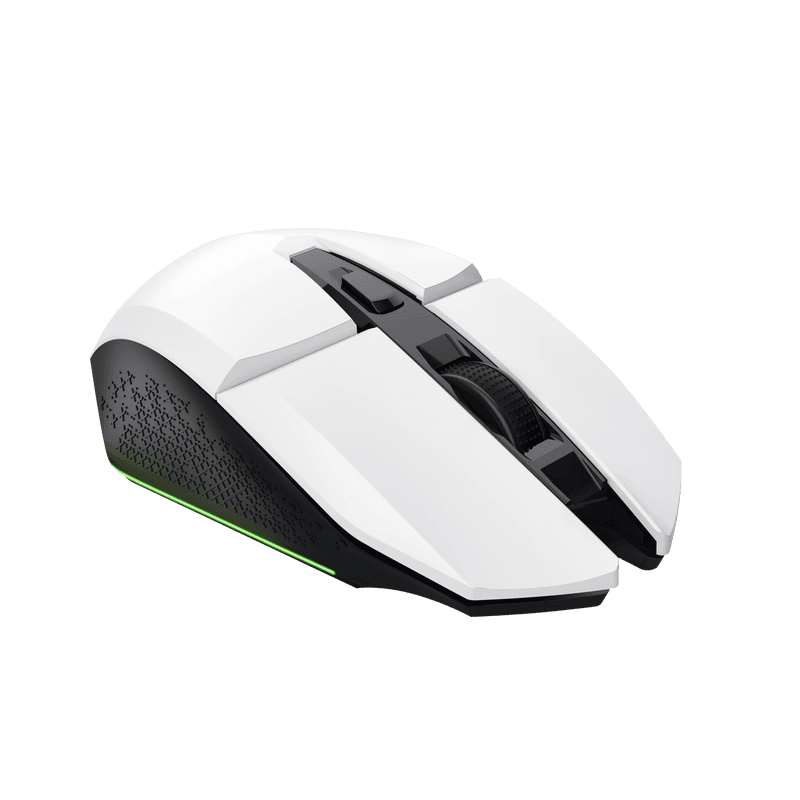 Mouse Trust GXT110W Felox cu fir,  4800 DPI, alb