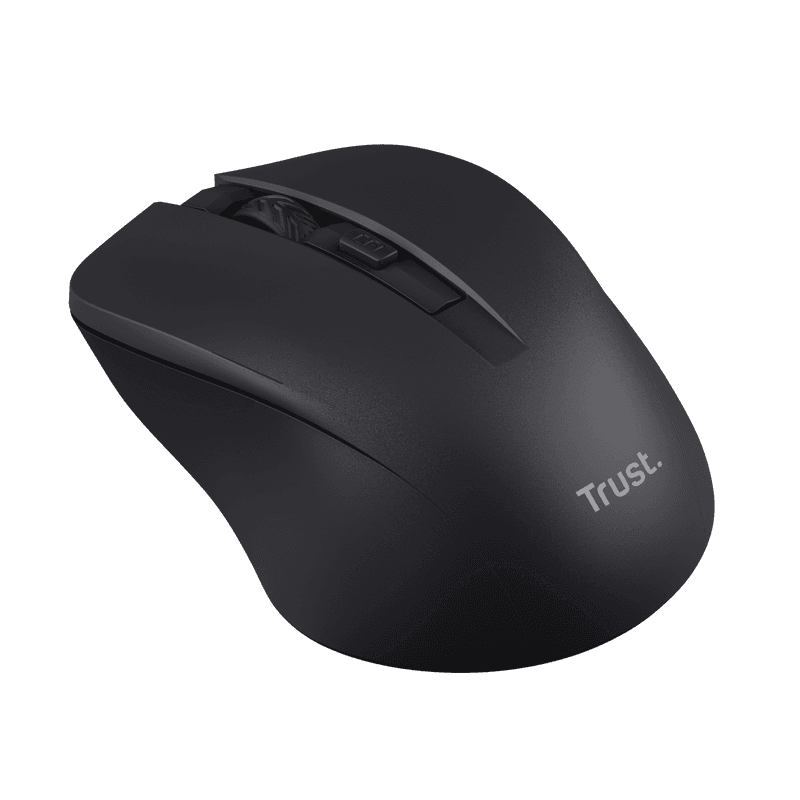 Mouse Wireless Trust Mydo, DPI:1000-1800, negru